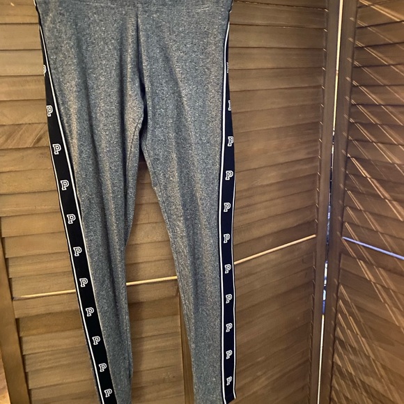 Pink Victoria Secret Black and Gray Hoodie and leggings Set - Picture 3 of 6